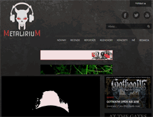 Tablet Screenshot of metalirium.com